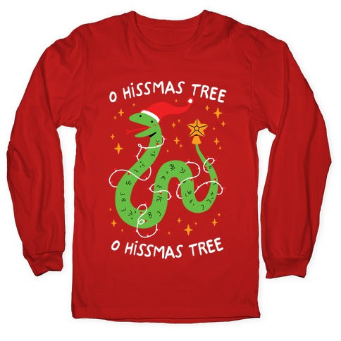 O Hissmas Tree Longsleeve Tee